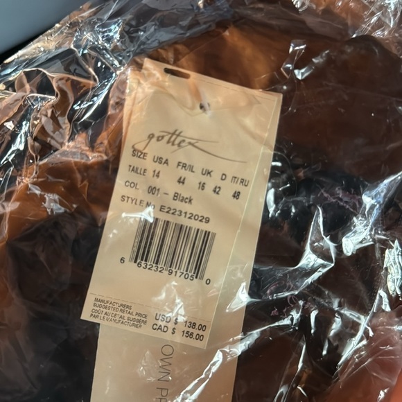 New! Profile by Gottex Tango Deep V Halter One Piece‎ Swimsuit - Picture 6 of 6